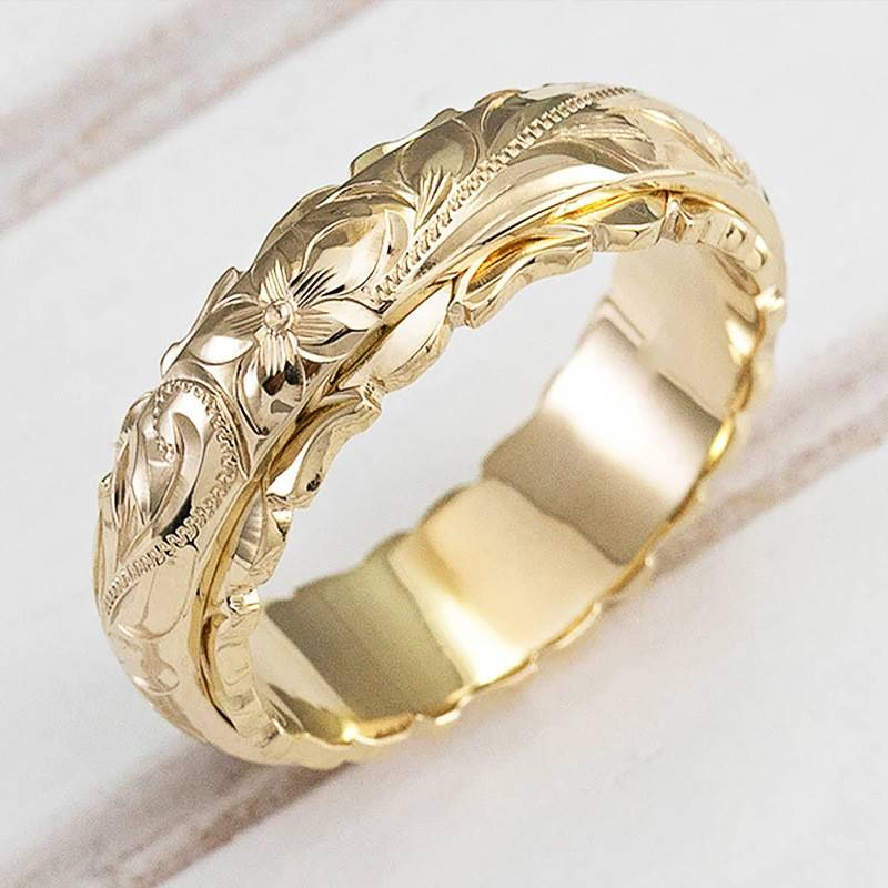 Azélie™ | Élégance florale Bague Femme