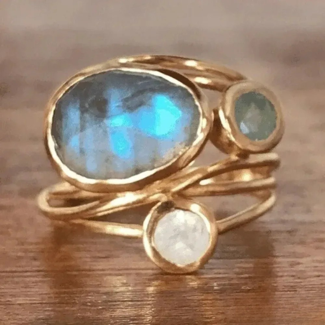 Azélie™ | Éclat naturel Bague femme