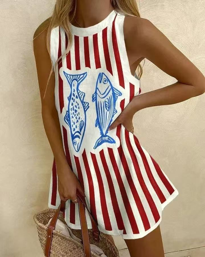 Louane™ | Robe légère à imprimé