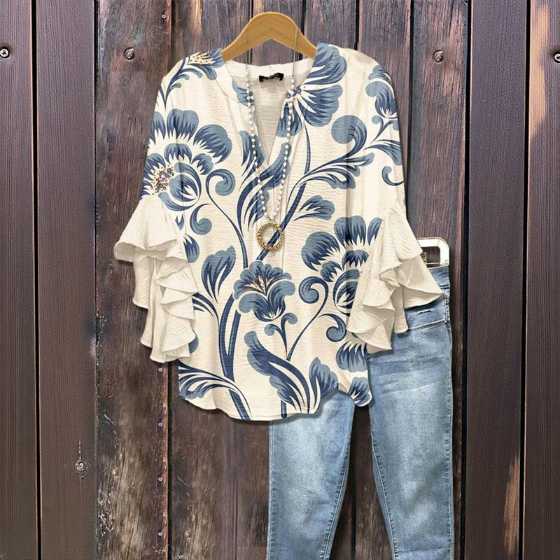 Karina™ | Élégance légère Blouse