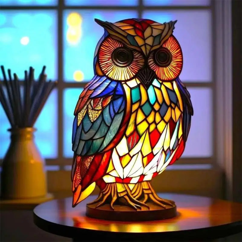 Noé™ | Lampe hibou envoûtante