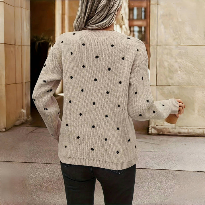 Noémie™ | Élégant Pull à Pois