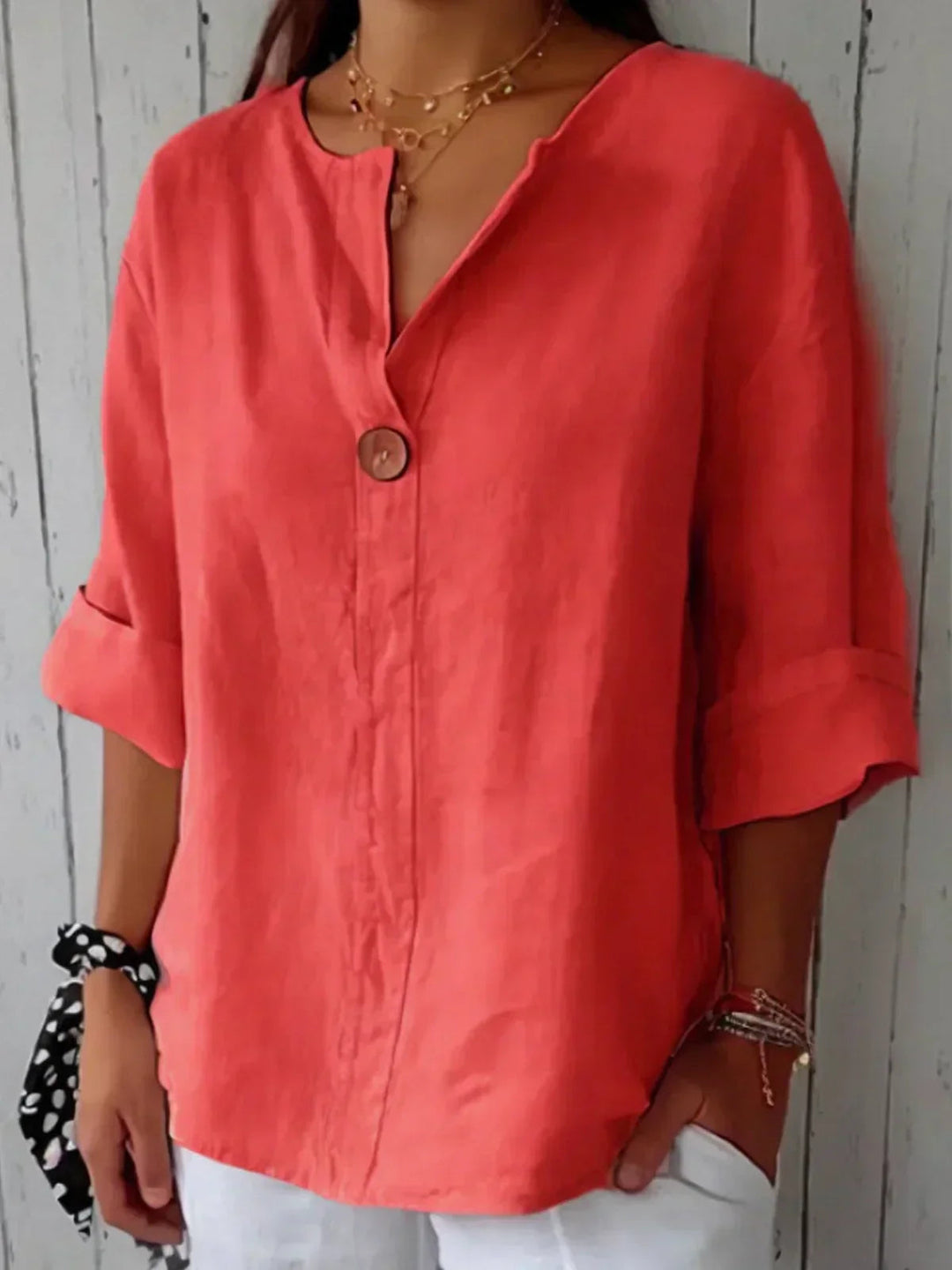 Charlize™ - Blouse Élégante et Confortable
