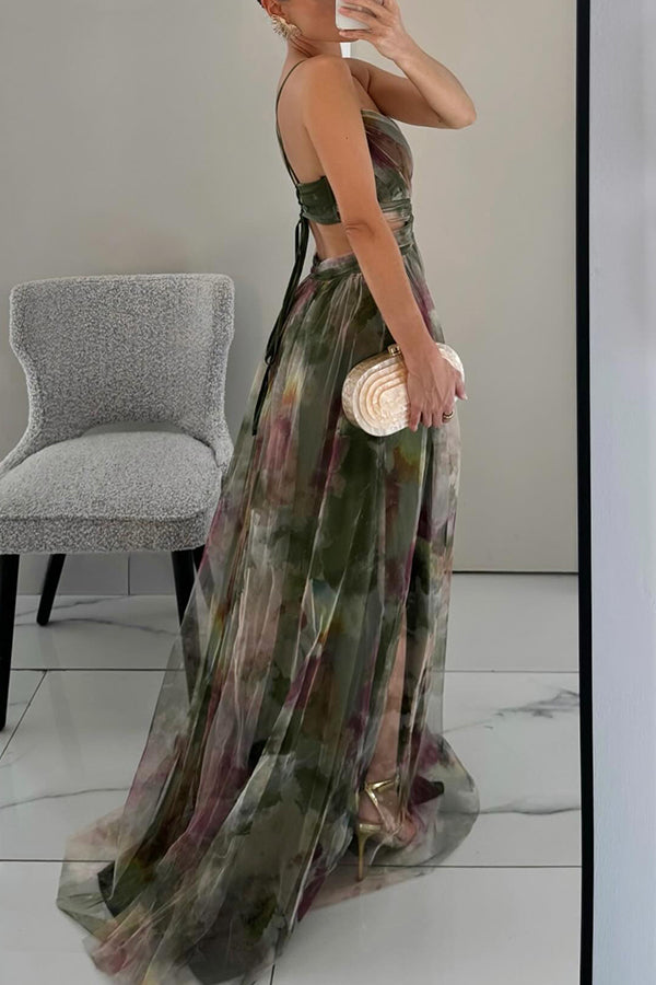 Pascale™ | Robe Longue Fleurie Envoûtante