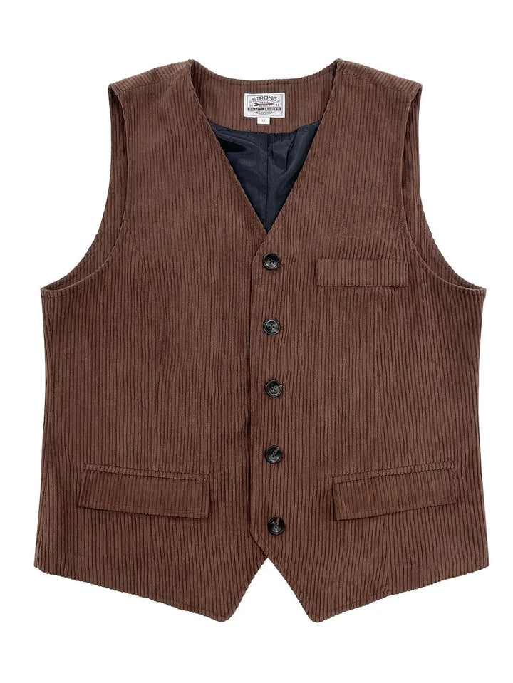 Verney™ | Gilet Corduroy Élégant