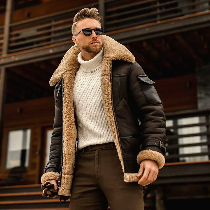 Max™ | Stylish Leather Jacket for Fall and Winter