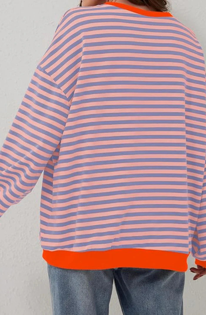 Agathe™ | Pull Rayé Oversize