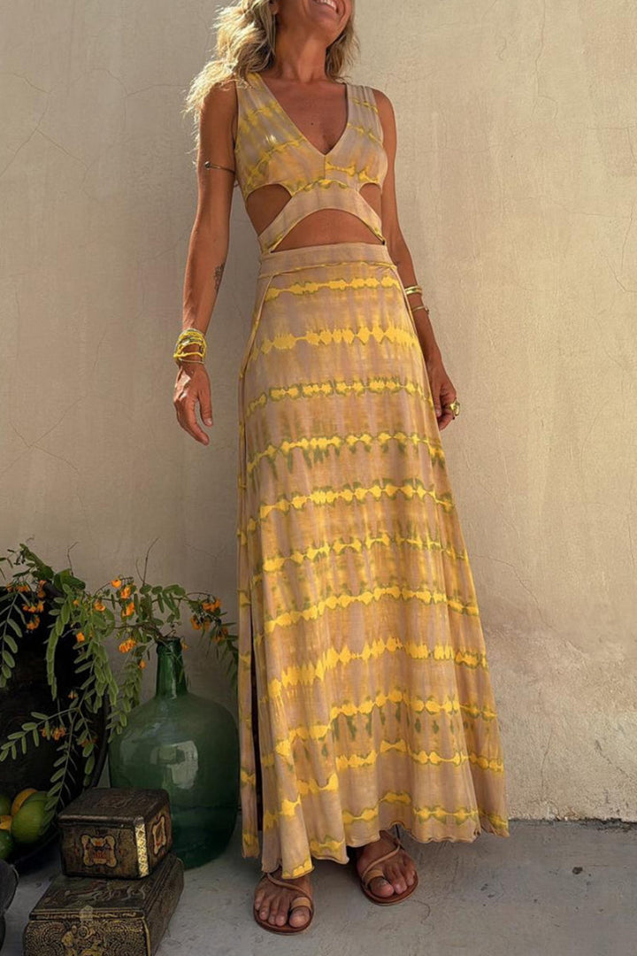 Sophie™ | Robe Maxi Chic avec Détails Cut-Out