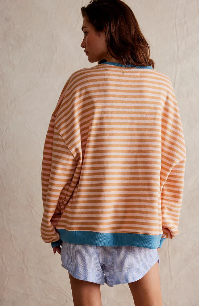 Agathe™ | Pull Rayé Oversize