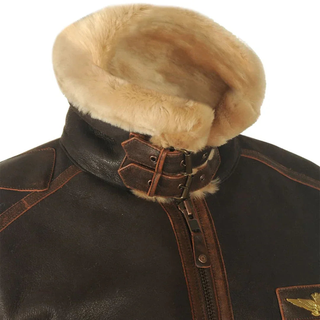 Jacques™ | Veste chaude en cuir