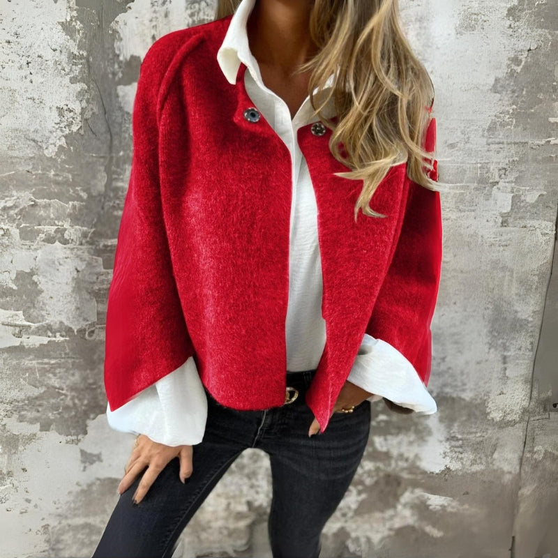 Clémence™ | Manteau en Laine Intemporel