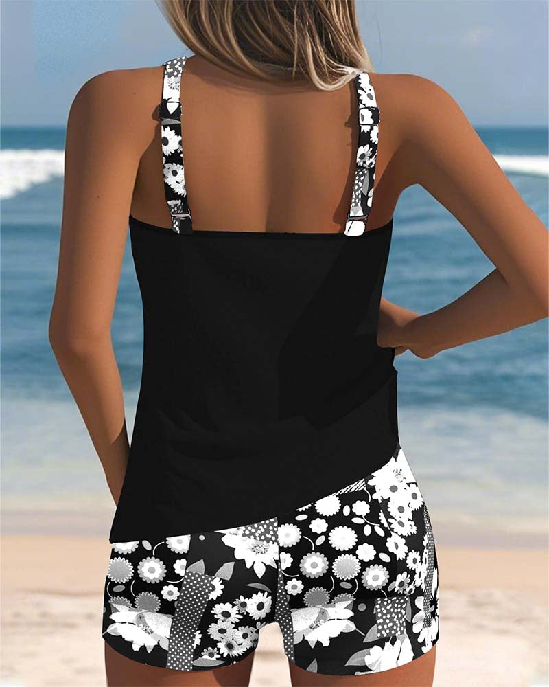 Flora™ | Ensemble bikini confortable à imprimé fleuri