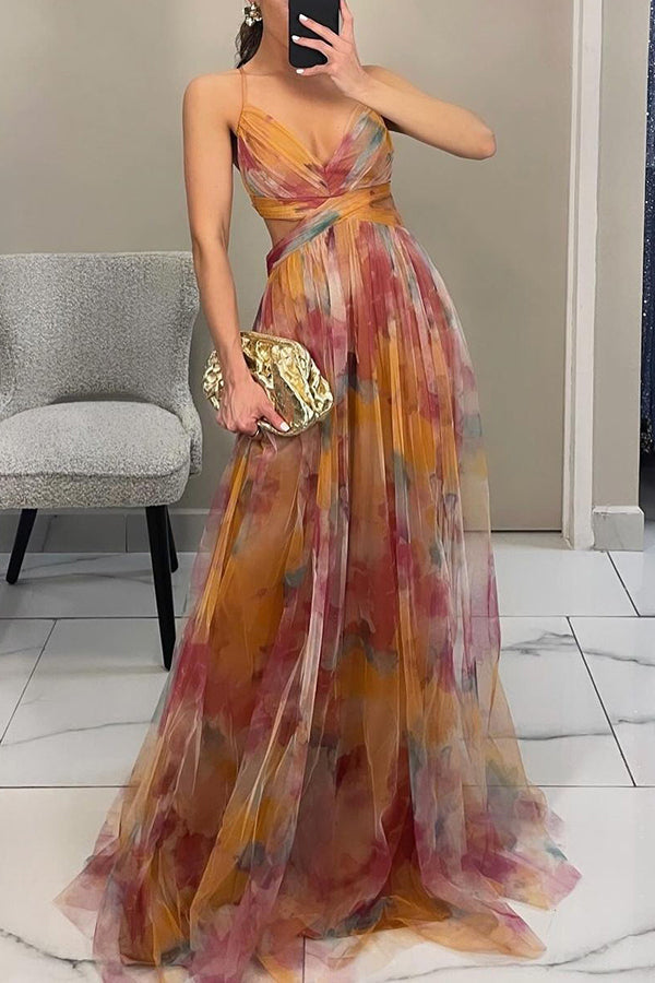 Pascale™ | Robe Longue Fleurie Envoûtante