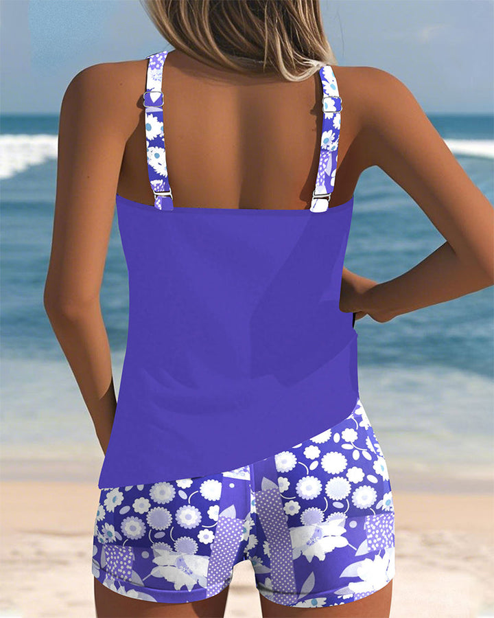Flora™ | Ensemble bikini confortable à imprimé fleuri