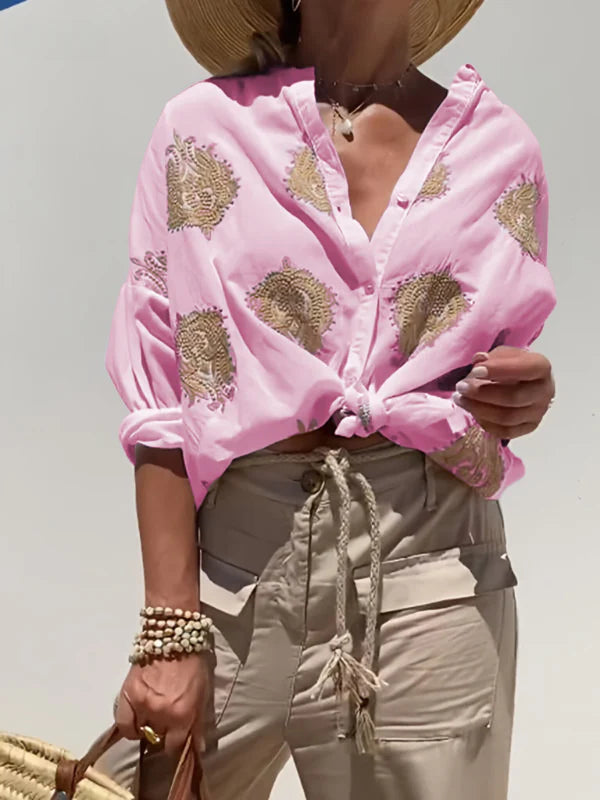 Noémie™ | Blouse Bohème de Luxe
