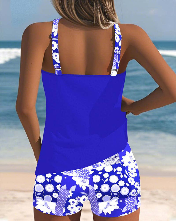 Flora™ | Ensemble bikini confortable à imprimé fleuri