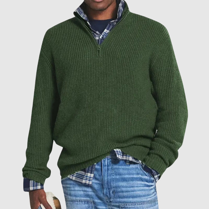 Louis™ | Pull Moderne à Quart de Zip
