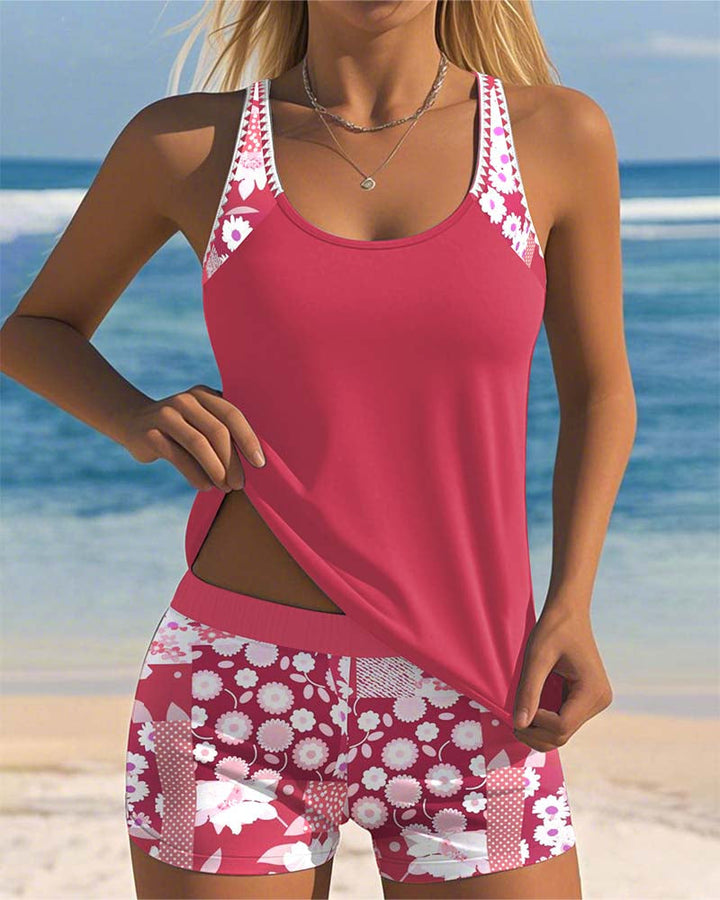 Flora™ | Ensemble bikini confortable à imprimé fleuri