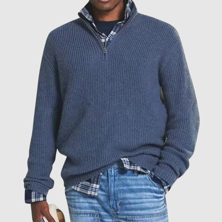 Louis™ | Pull Moderne à Quart de Zip