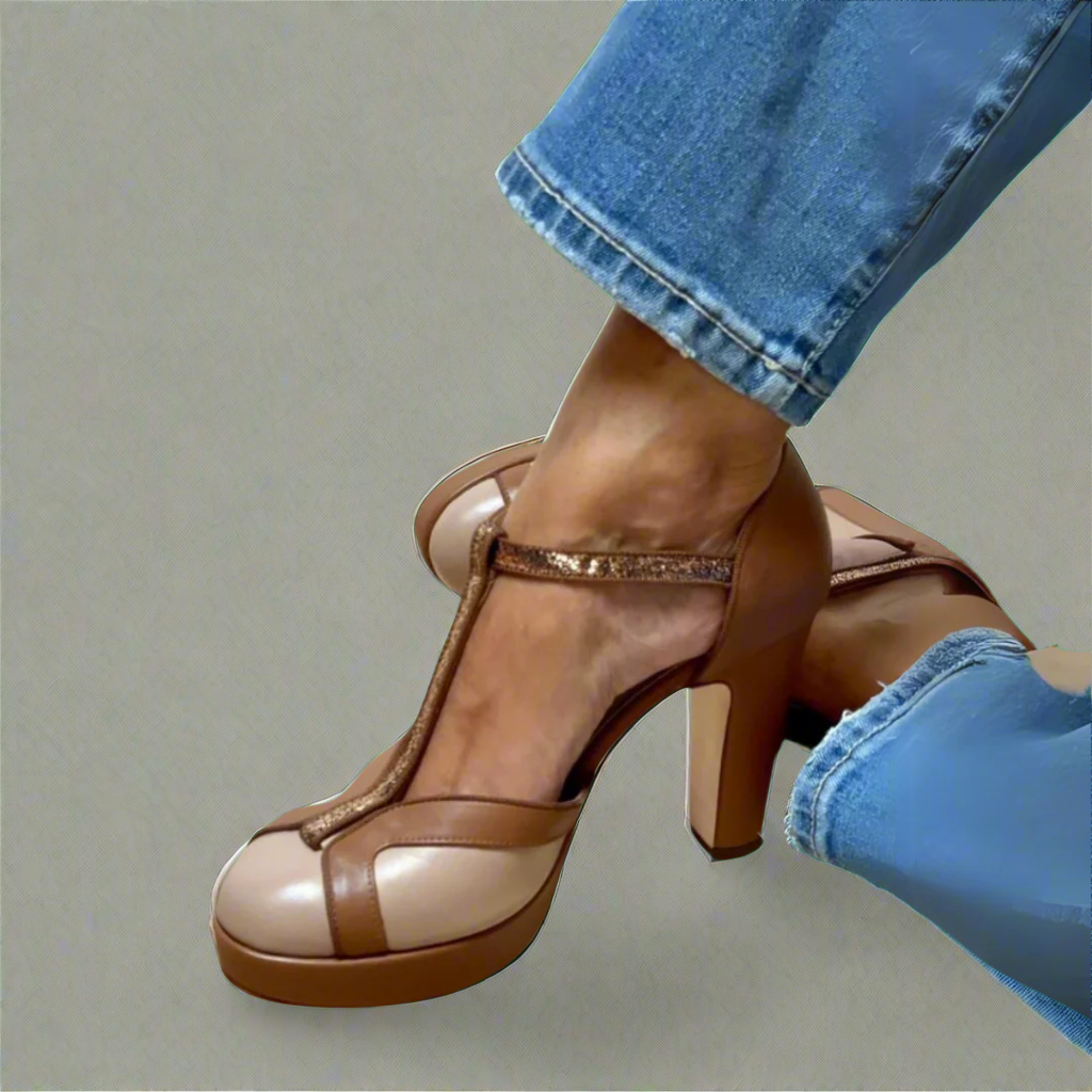 Oriana™ | Sandales élégantes à talon et confort orthopédique