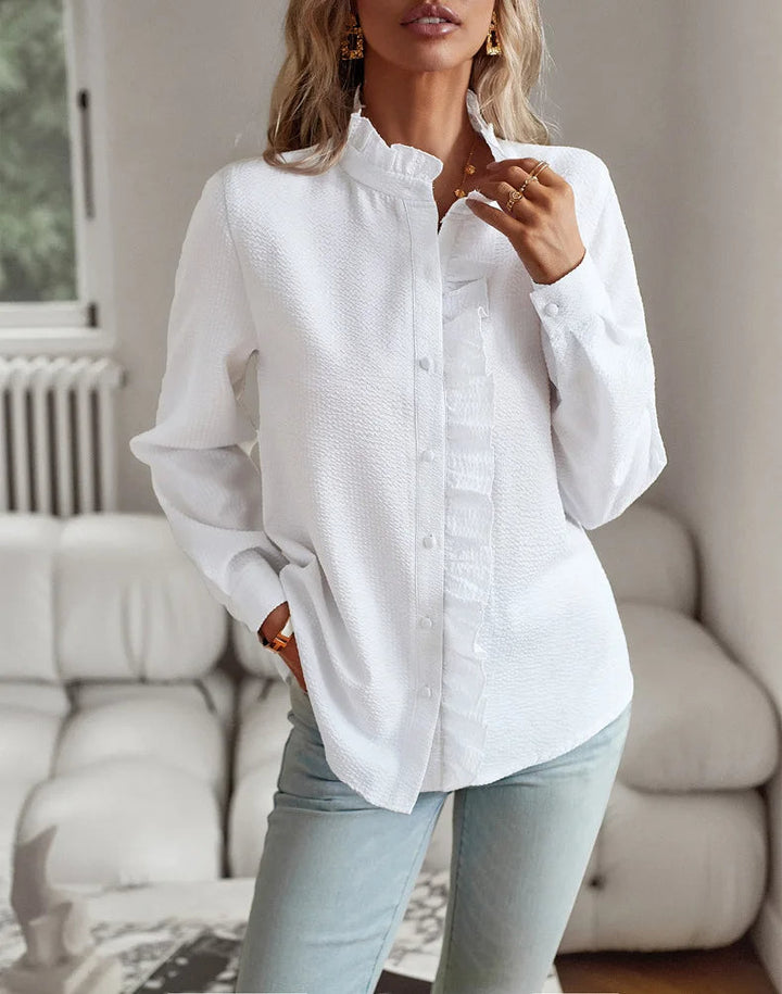 Audrey™ | Blouse élégante à manches longues