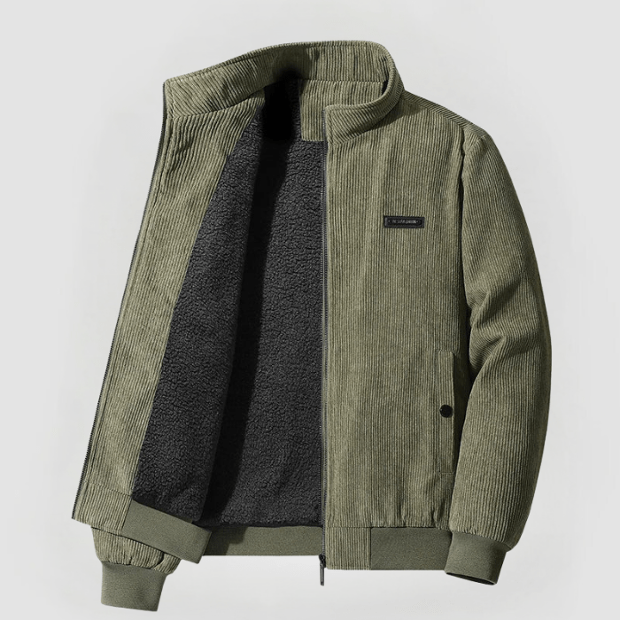 Olivier™ | Veste en Velours Côtelé avec Doublure Polaire