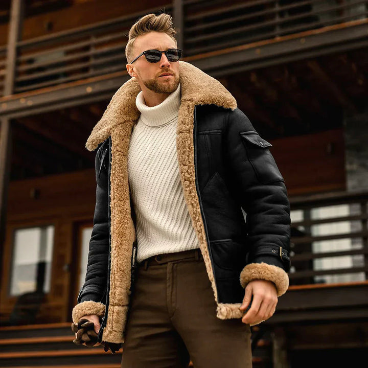 Max™ | Stylish Leather Jacket for Fall and Winter