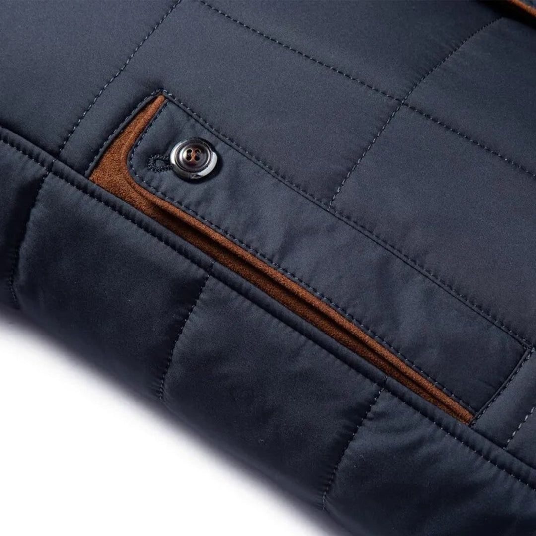Gabriel™ | Veste homme classique avec col en polaire amovible