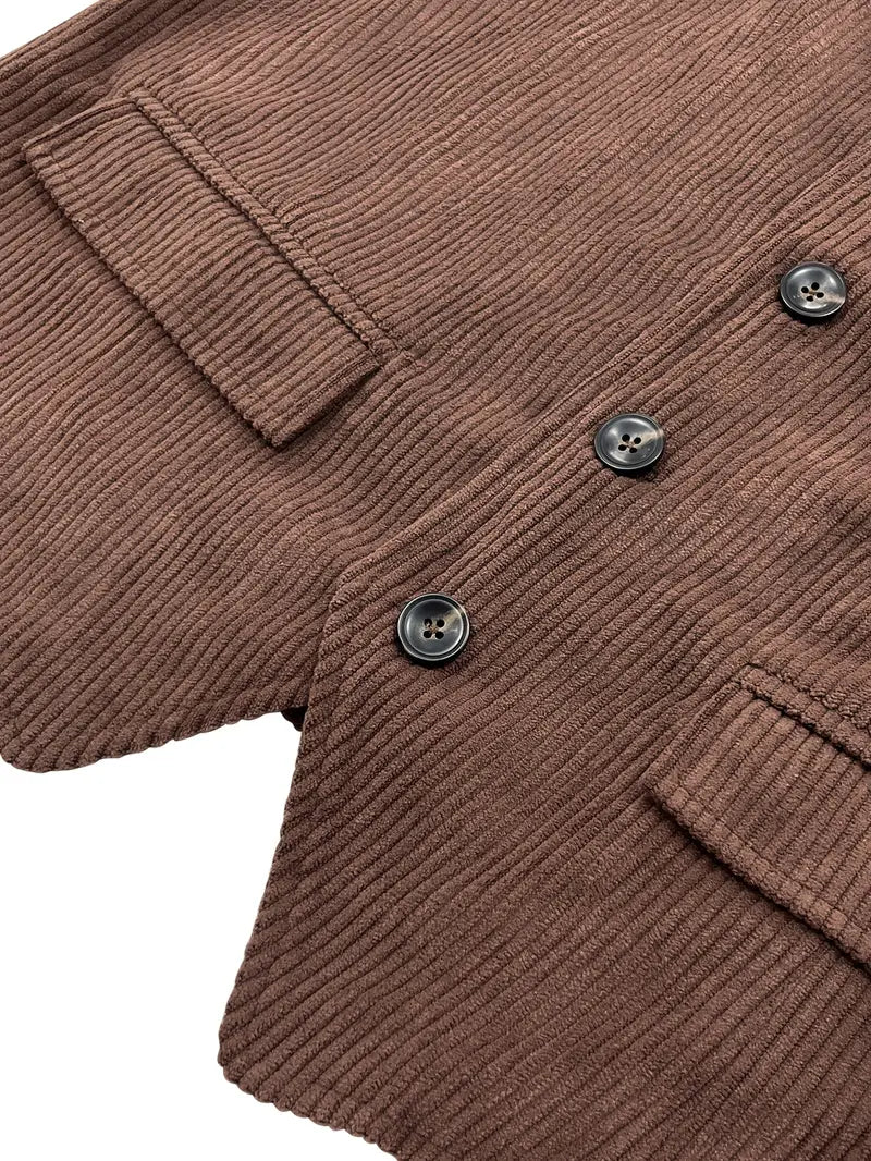 Verney™ | Gilet Corduroy Élégant