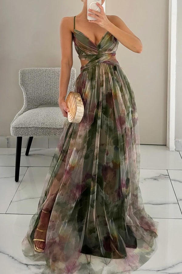 Pascale™ | Robe Longue Fleurie Envoûtante