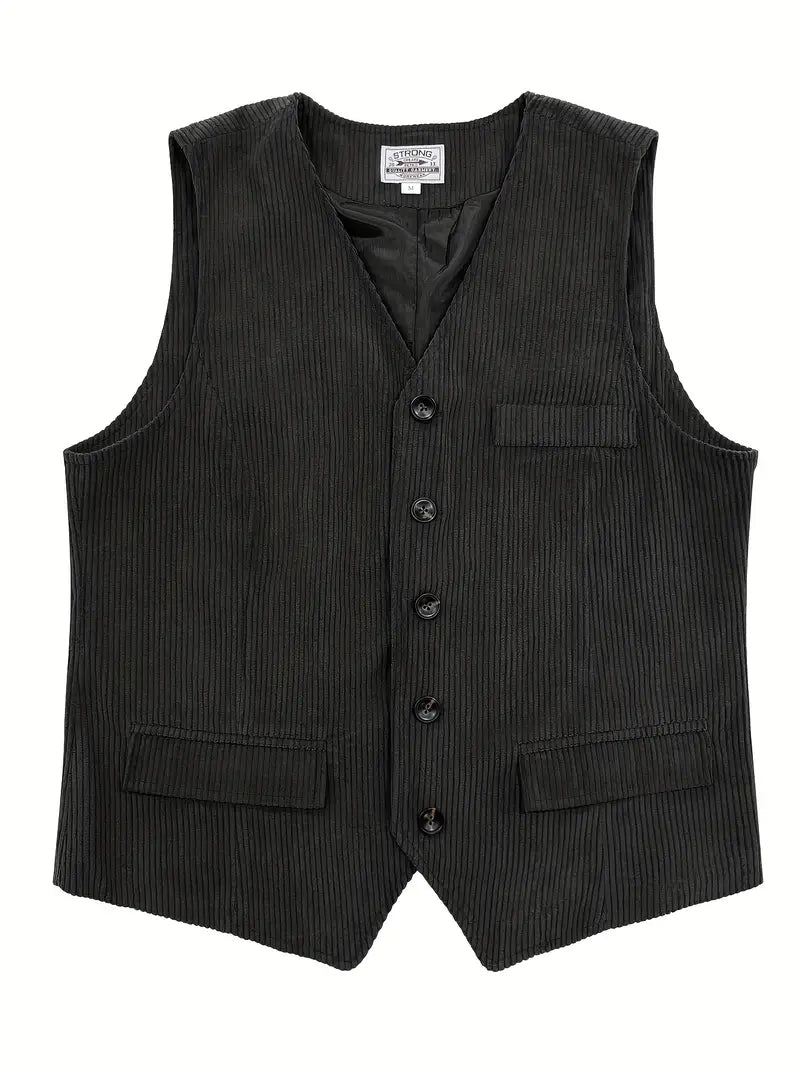 Verney™ | Gilet Corduroy Élégant