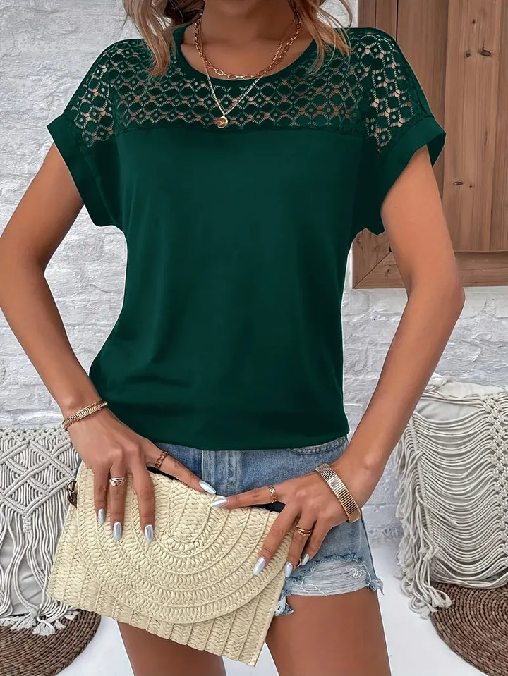 Lulu™ | T-shirt Chic à Manches Chauve-Souris
