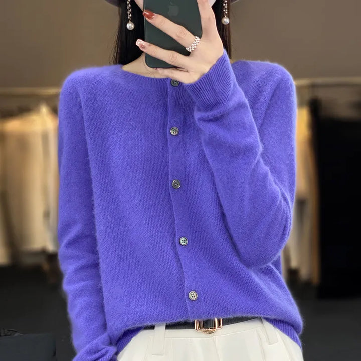 Coralie™ | Cardigan Chaud