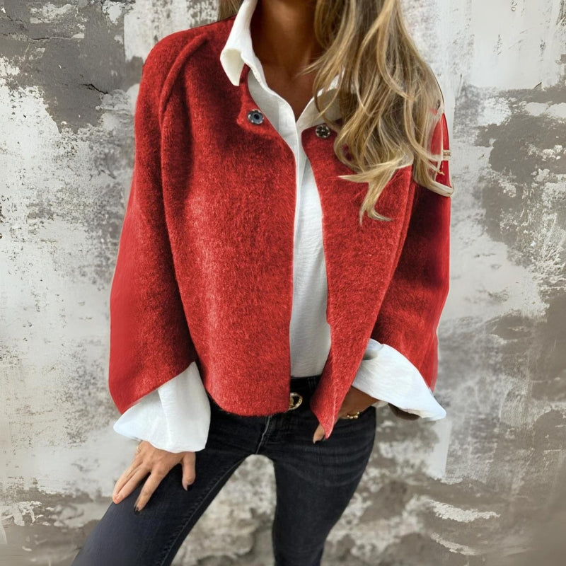 Clémence™ | Manteau en Laine Intemporel