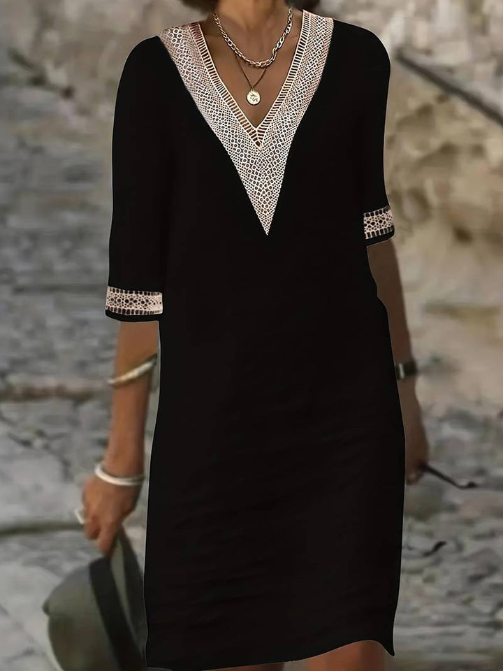 Marie™ | Robe Élégante à Col en V
