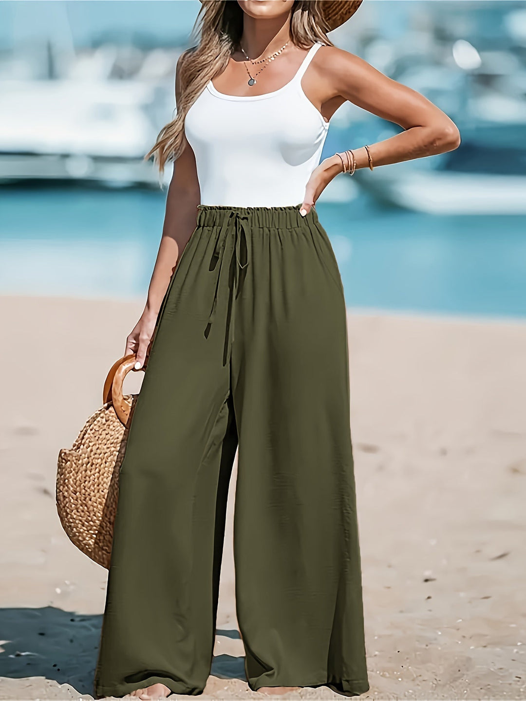 Gabriella™ | Pantalon large et léger