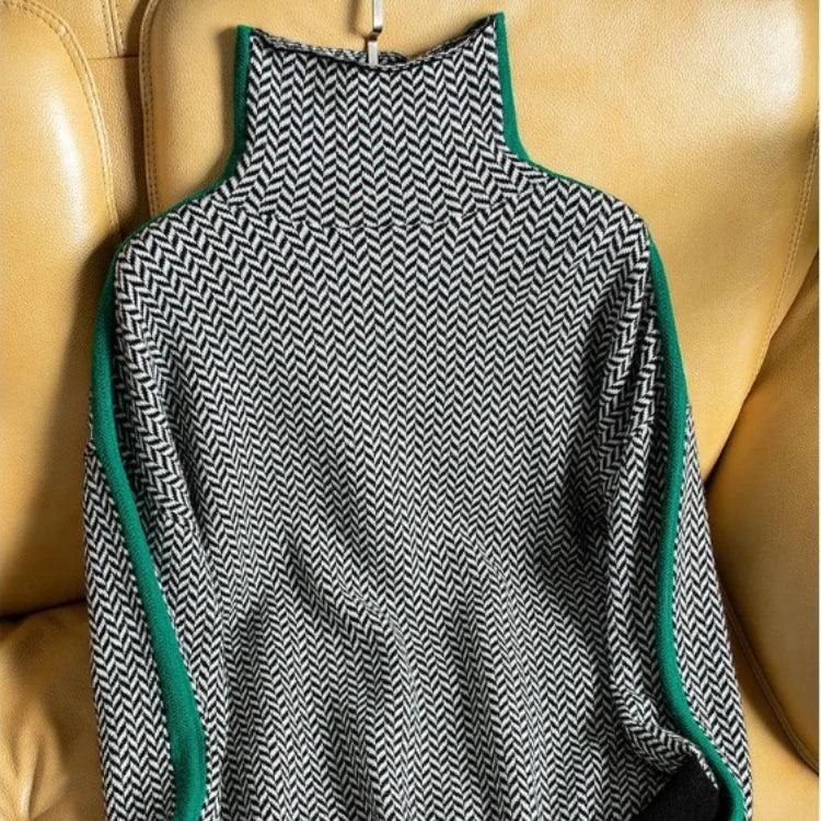 Adèle™ | Pull Rayé en Maille