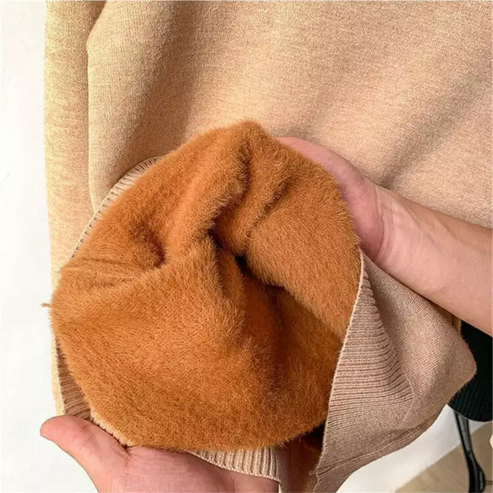 Delphine™ | Pull Luxe Col Roulé Doublé en Fleece