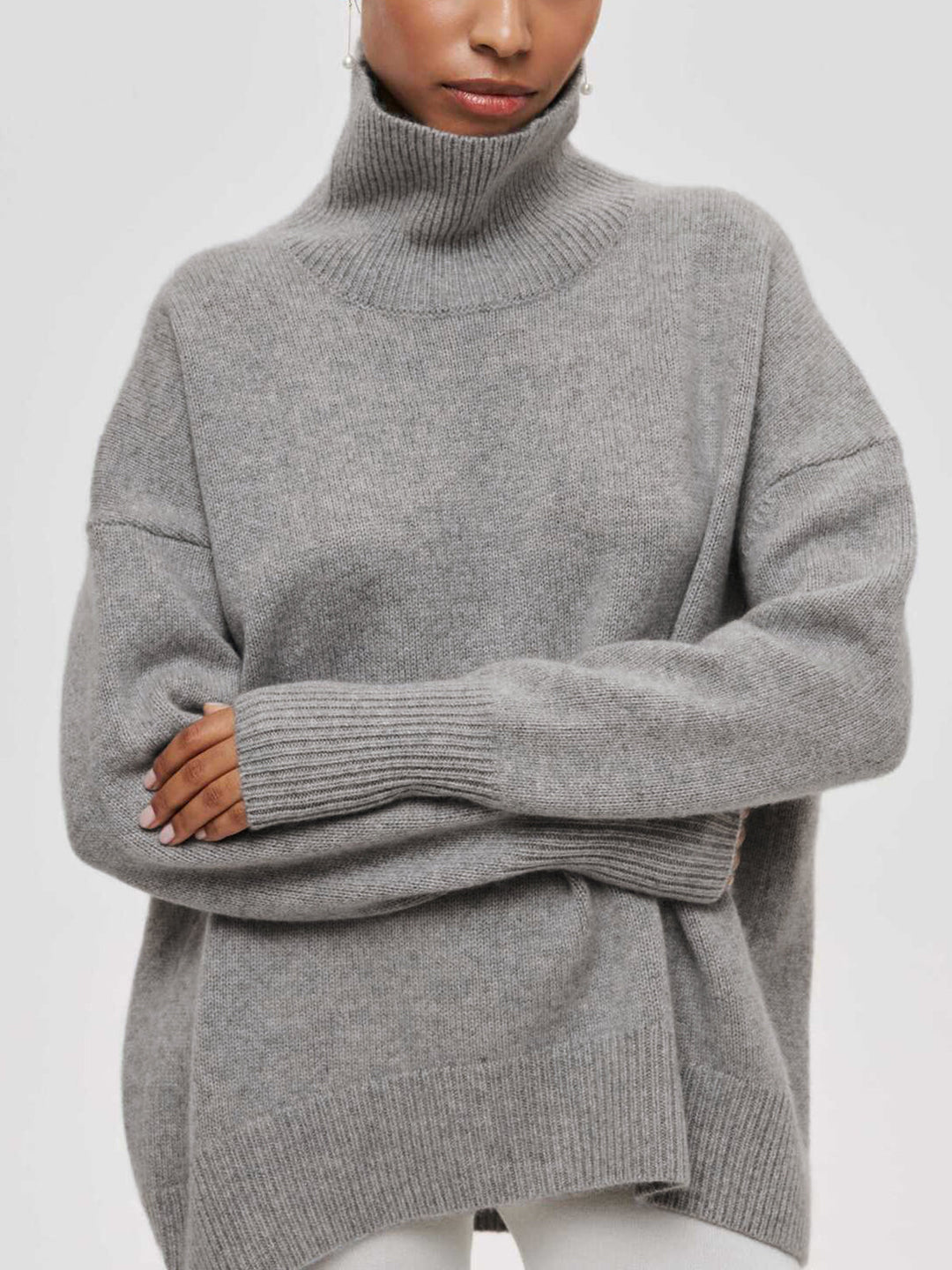 Cassie™ | Pull Col Roulé Oversize