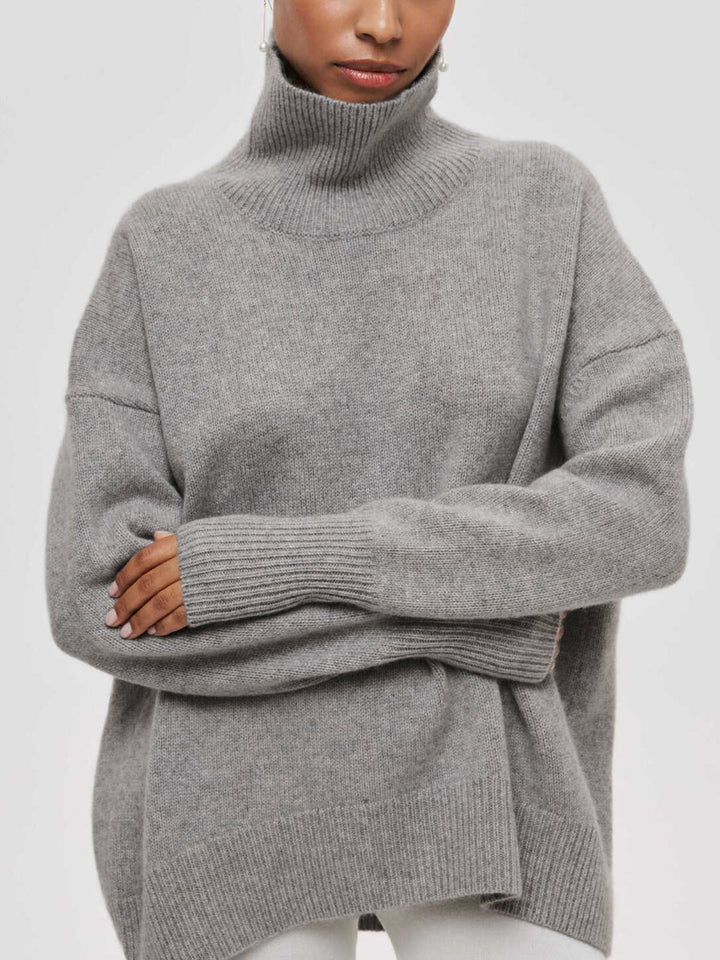 Cassie™ | Pull Col Roulé Oversize