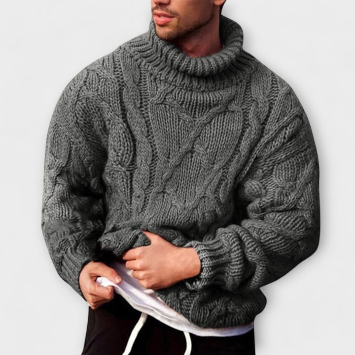 Raphaël™ | Pull en Laine Tressée Premium pour Homme