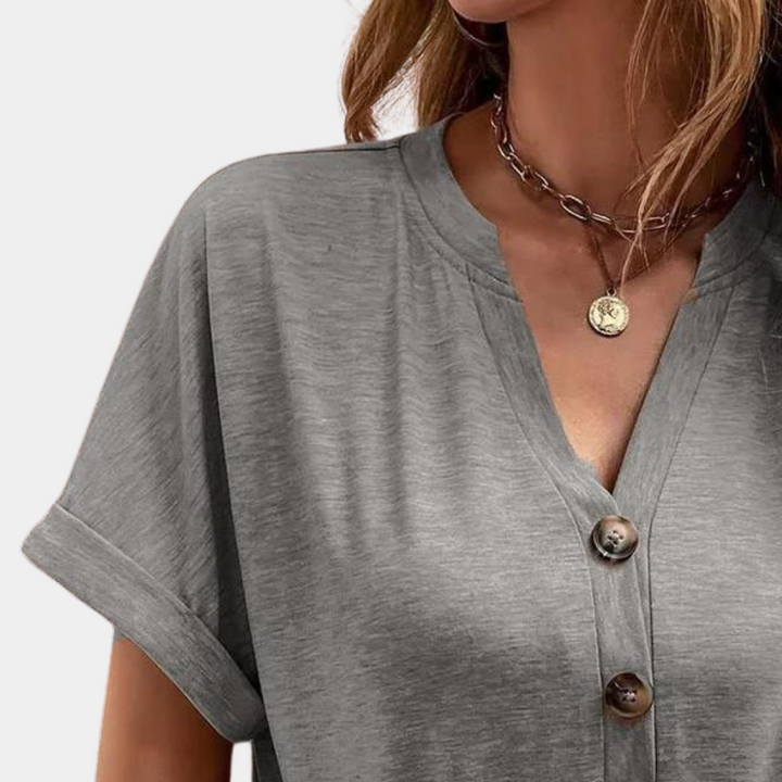 Roxane™ | Top Légère à Col en V