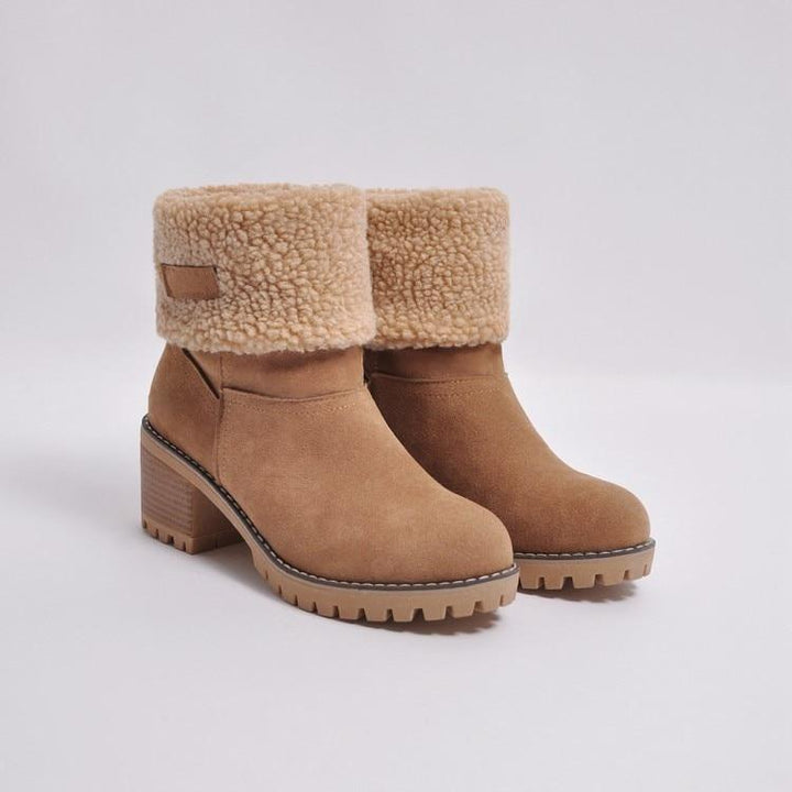 Camille™ | Chaleur Élégante Bottines Fourrées Femme