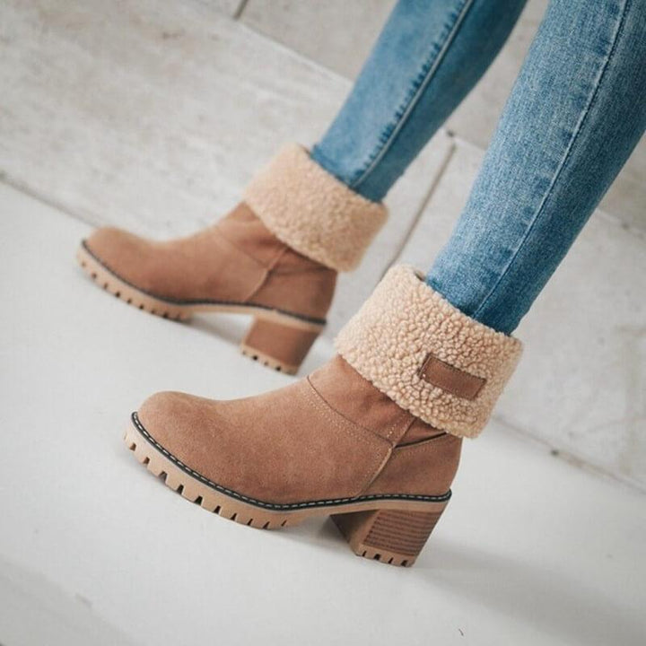 Camille™ | Chaleur Élégante Bottines Fourrées Femme