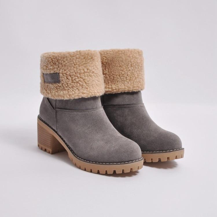 Camille™ | Chaleur Élégante Bottines Fourrées Femme