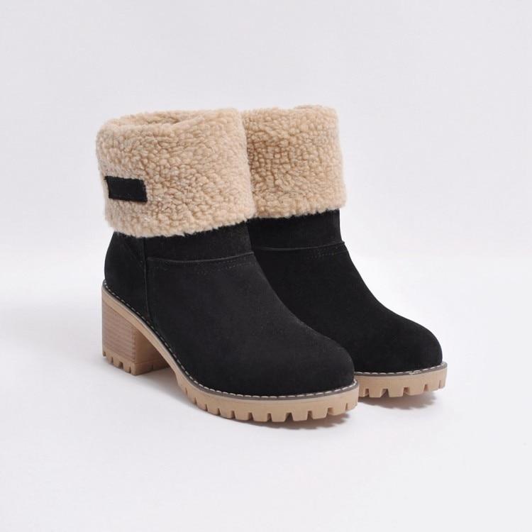 Camille™ | Chaleur Élégante Bottines Fourrées Femme