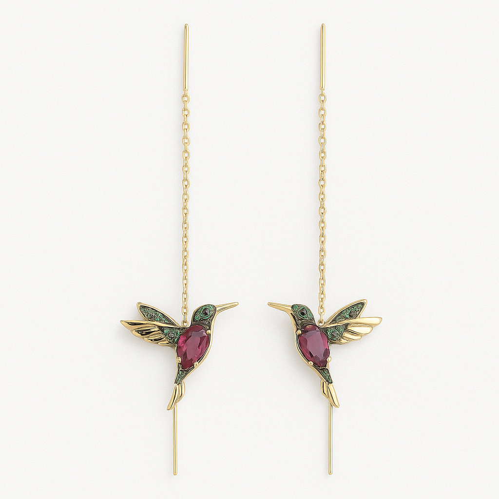 Isaline™ | Éclat lumineux Boucles d’oreilles Pendantes