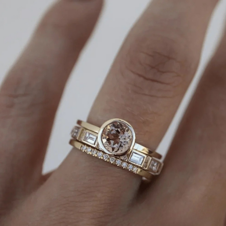 Arielle™ | Élégance intemporelle Bague de Fiancaille