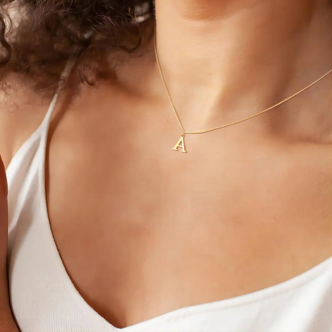 Anaïs™ | Collier Initiale au Charme Personnel