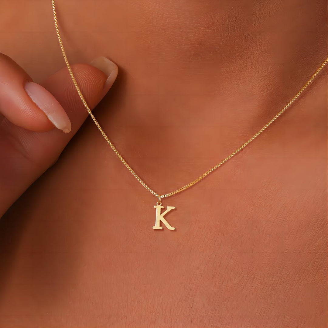Anaïs™ | Collier Initiale au Charme Personnel